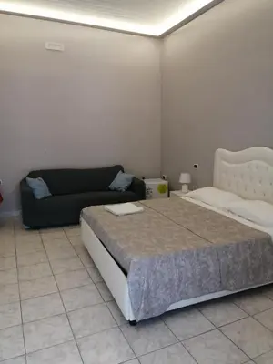 Letto o letti in una camera di Guest house Francesco