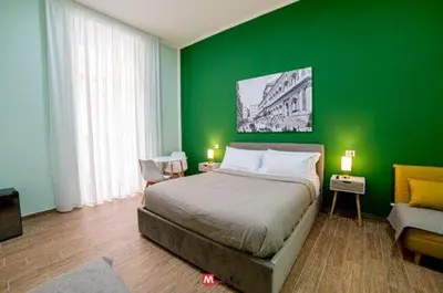 Letto o letti in una camera di Museostation bed and breakfast