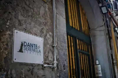 Certificato, attestato, insegna o altro documento esposto da Dante & Serenella station