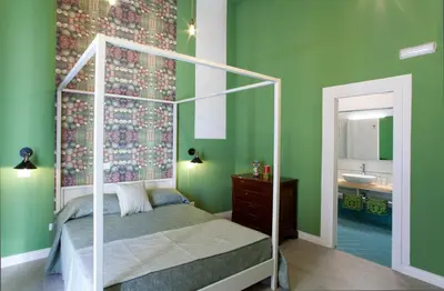 Letto o letti in una camera di Au Vieux Lavinaio