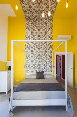 Letto o letti in una camera di Au Vieux Lavinaio