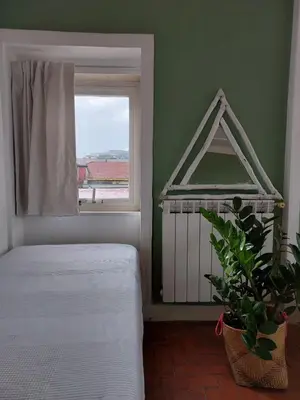 Letto o letti in una camera di Historical Naples with panoramic terrace