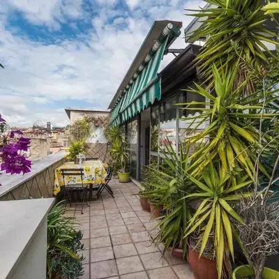Historical Naples with panoramic terrace