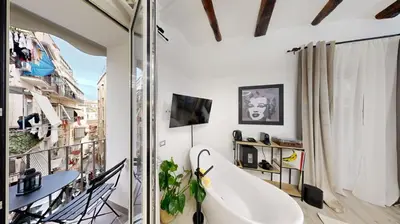 TV o dispositivi per l'intrattenimento presso NapArt Suites - My Place