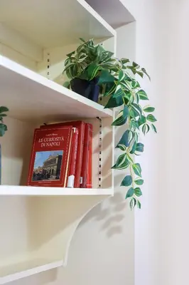Biblioteca nell'appartamento