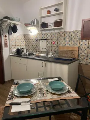 Cucina o angolo cottura di Casetta Nolana