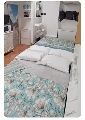 Letto o letti in una camera di Gradoni DI CHIAIA 62