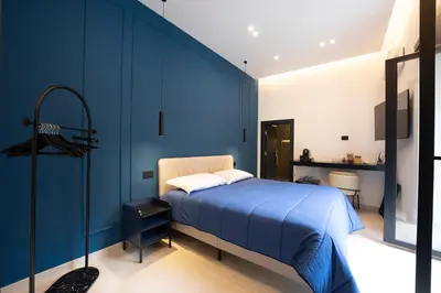 Letto o letti in una camera di Myto Relais