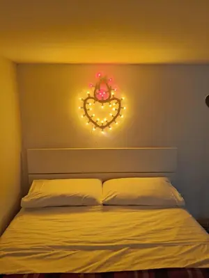 Letto o letti in una camera di Studio 612