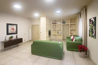 Area soggiorno di La casa di Ludo