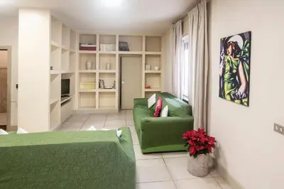Area soggiorno di La casa di Ludo