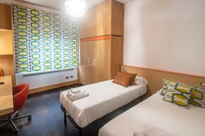 Letto o letti in una camera di La casa di Ludo