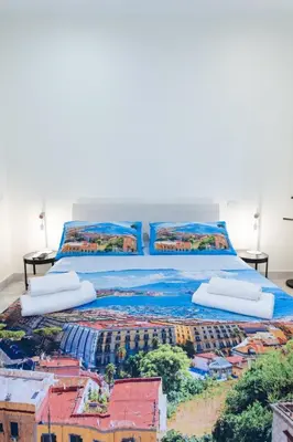Letto o letti in una camera di benni house