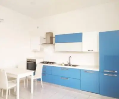 Cucina o angolo cottura di La casa azzurra