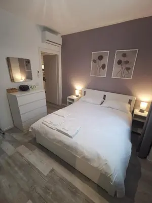 Letto o letti in una camera di Il Rifugio nel Cortile
