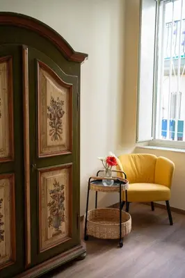 Area soggiorno di Grillo Guest House Naples