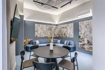 Area soggiorno di Gramsci Boutique Apartment - Sofia Apartments