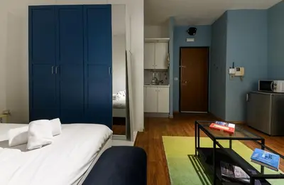 Letto o letti in una camera di Il Vicoletto a Chiaia By Dimorra