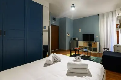 Letto o letti in una camera di Il Vicoletto a Chiaia By Dimorra