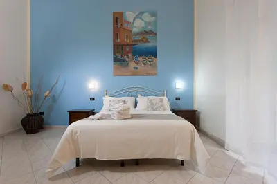 Letto o letti in una camera di Anna's Family