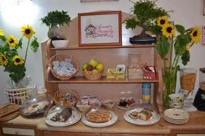 Cibo presso il bed & breakfast o nelle vicinanze