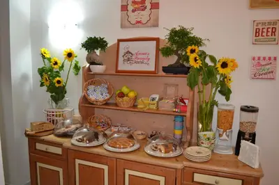 Cibo presso il bed & breakfast o nelle vicinanze