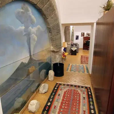Letto o letti in una camera di Casa Corpo di Napoli