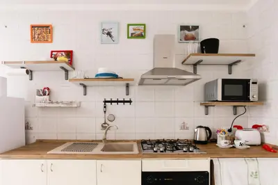 Cucina o angolo cottura di Casa Atri Spaccanapoli Centro storico
