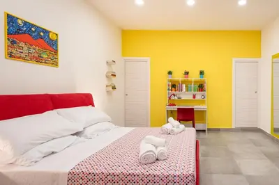 Letto o letti in una camera di Le Voci del Centro By DomusExtra