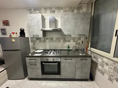 Cucina o angolo cottura di La casa del ponte love