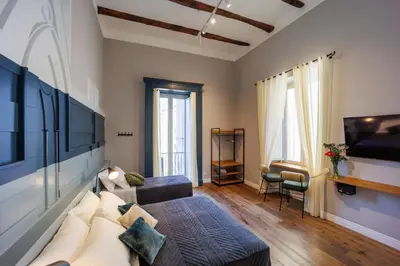 TV o dispositivi per l'intrattenimento presso The Other Duomo House By House In Naples