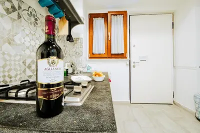 Cucina o angolo cottura di Ricomincio da 3 Apartment Capri Centro Storico
