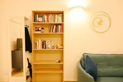 Biblioteca nell'appartamento