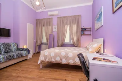 Letto o letti in una camera di Studio 72