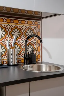 Cucina o angolo cottura di Tra i vicoli di Napoli, La Olivella design e amore