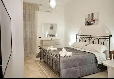 Letto o letti in una camera di Home Love 45