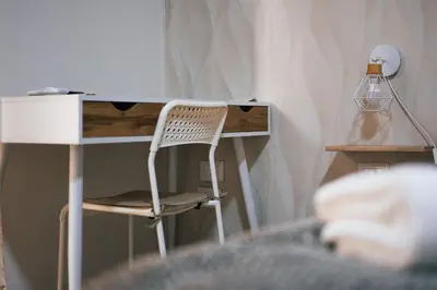 Letto o letti in una camera di Dimora Luciella history and culture