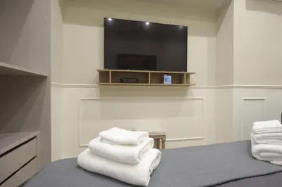 Letto o letti in una camera di Vico Croce