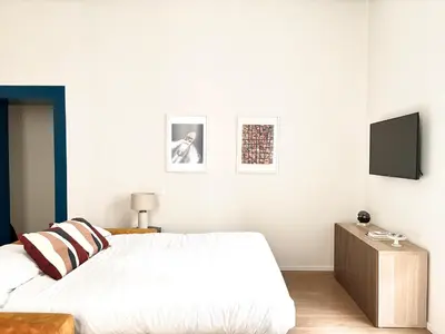 Letto o letti in una camera di Residenza Matì a Cariati