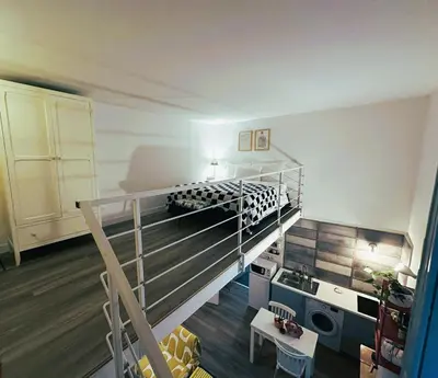 Letto o letti in una camera di Toledo House 289