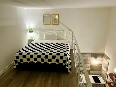 Letto o letti in una camera di Toledo House 289