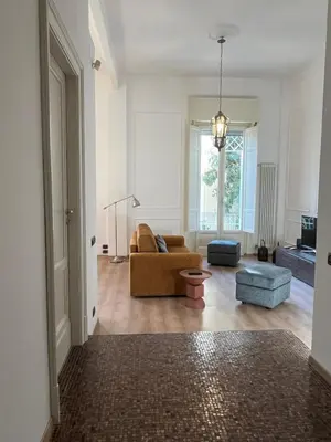 Area soggiorno di Casa degli Aranci