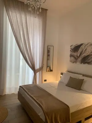 Letto o letti in una camera di AR b&b Nel Cuore di Napoli
