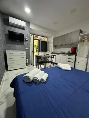 Letto o letti in una camera di Civico Storico