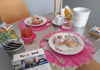 Cibo presso il bed & breakfast o nelle vicinanze
