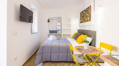TV o dispositivi per l'intrattenimento presso Palazzo Mormando - Mini Apartment