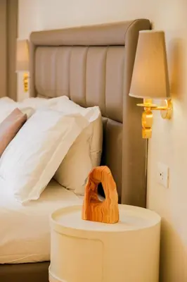 Letto o letti in una camera di NapoliclassTerrace