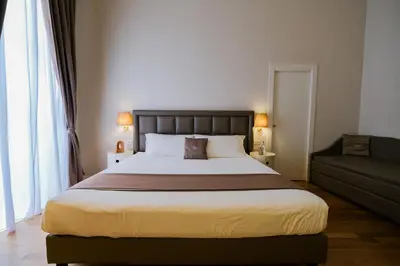Letto o letti in una camera di NapoliclassTerrace