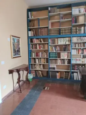 Biblioteca nell'appartamento