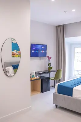 Letto o letti in una camera di The Ease